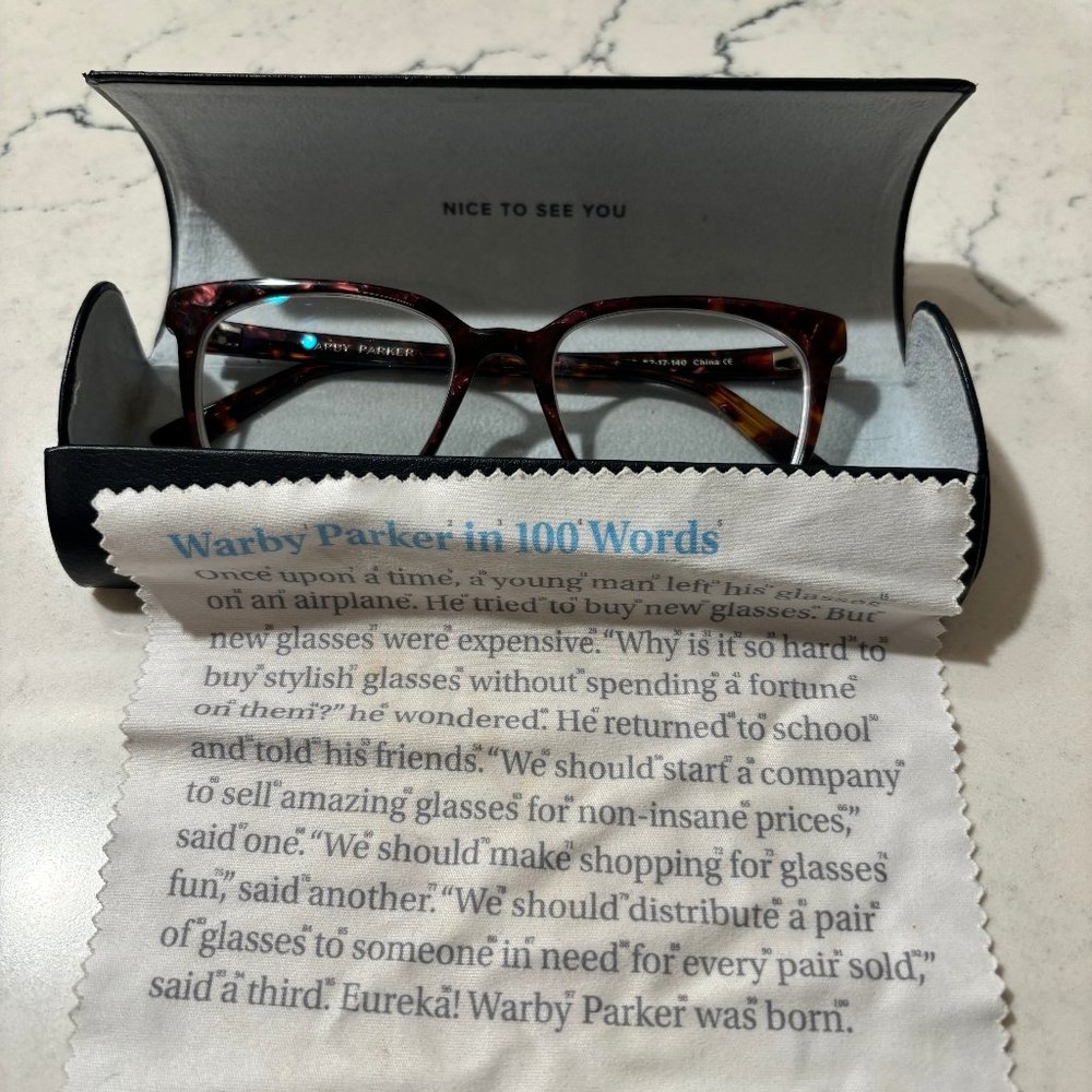 Warby Parker Hughes Unisex Glasses